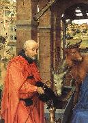 Rogier van der Weyden St Columba Altarpiece oil on canvas